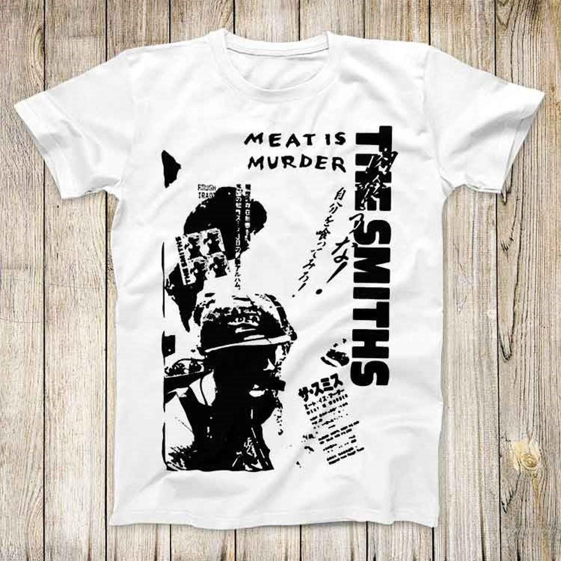 The Smiths Meat is Murder Japanese Top Tee Best Cute Gift, Unisex Shirt XXXL