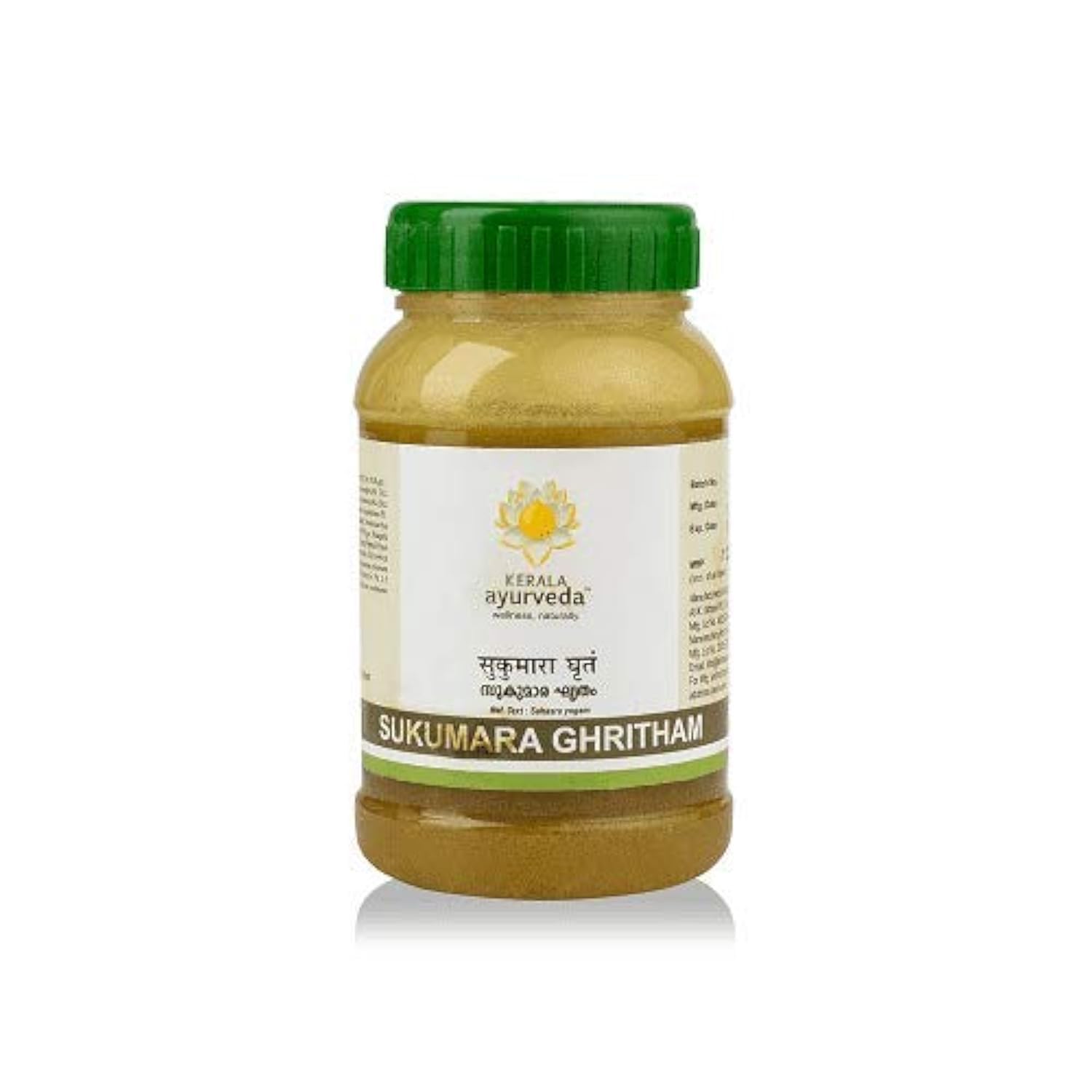 Kerala Ayurveda Sukumara Ghritham Herbal Ghee 150 Ml Pack for Natural Wellness and Daily Use