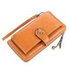 Baellerry Women's Korean Style Multi-functional Leather Wallet & Phone Clutch with Zipper & Tassel