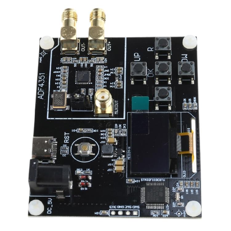 ADF4351 Onboard Module with STM32 Chipset 35MHz-4.4GHz Frequency with Cord for Radio Frequency Testing and Development