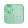 Creative Square Pet Licking for Cats and Dogs, Interactive Lick Pad for Treats and Food