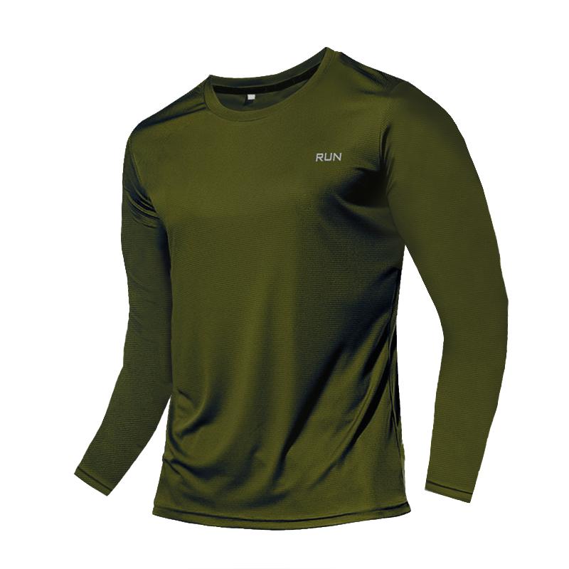 Men Women Quick Dry Long Sleeve Sport T Shirt Gym Jerseys Fitness Shirt Trainer Running T-Shirt Teenager Breathable Sportswears