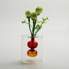 Arrangement Double Layered Household Flower Vases Flower Bottle Glass Vase Aromatherapy Bottle