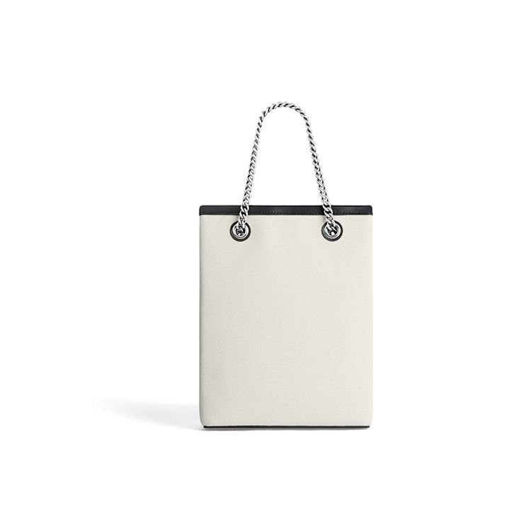 Balenciaga Duty Free Phone Holder Crossbody Bag Natural Women Bags Cream 761303-2AAOK-9260