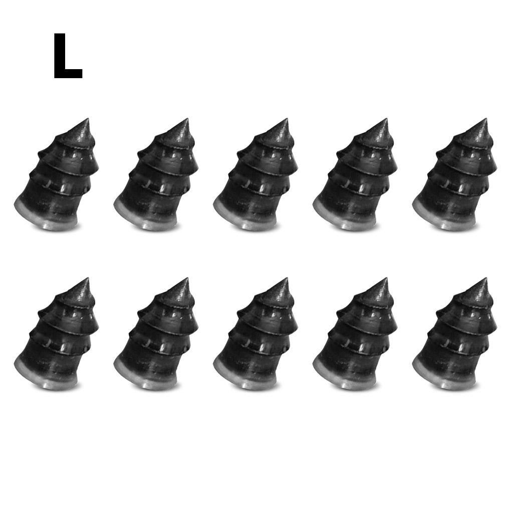 10pcs Car Motorcycle Vacuum Tire Repair Nails Tire Puncture Repairing for Truck Scooter Bike Tyre Rubber Metal Nail Tools