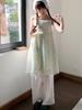 Summer Loose Pants Vintage White Pants Women High Waist Sweet Embroidery Flower Pants Lace Korean Y2k Aesthetic Casual Trousers