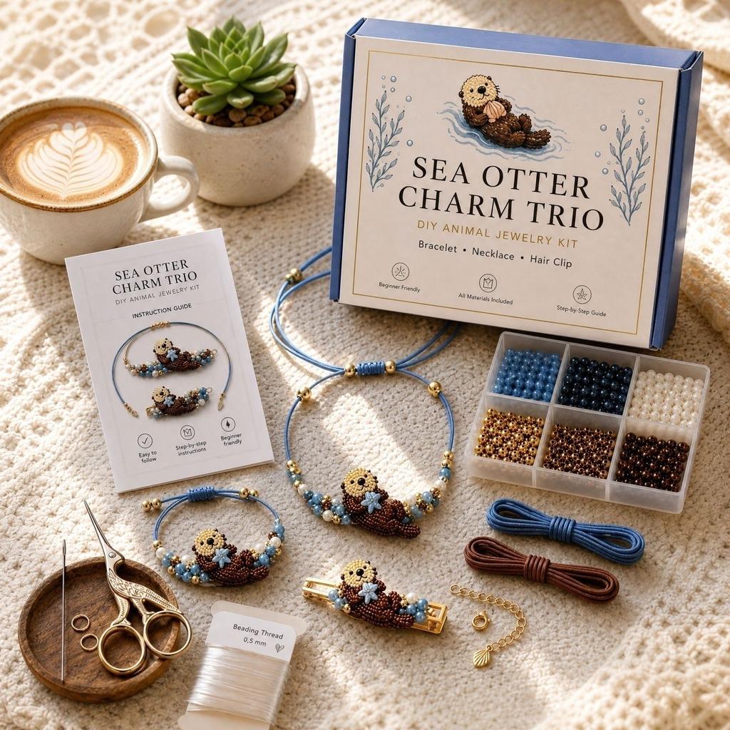 Creative Bead Bracelet Making Kit for Jewelry - DIY Set for Beginners