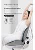 Ergonomic Memory Foam Chair with Lumbar Support for Posture Correction and Pressure Relief