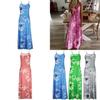 Women's Oversized Floral Printed Sleeveless Maxi Dress For Summer Holidays
