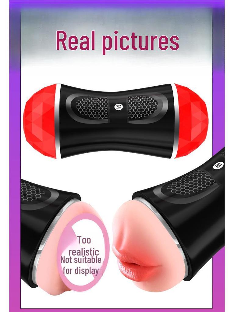 Electric Automatic Aircraft Cup Male Masturbator & Penis Stretcher