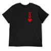 Playing Card Queen of Hearts Logo Simple Minimalist Letter Design T-Shirt New Edition Mens Shirts Graphic Tee