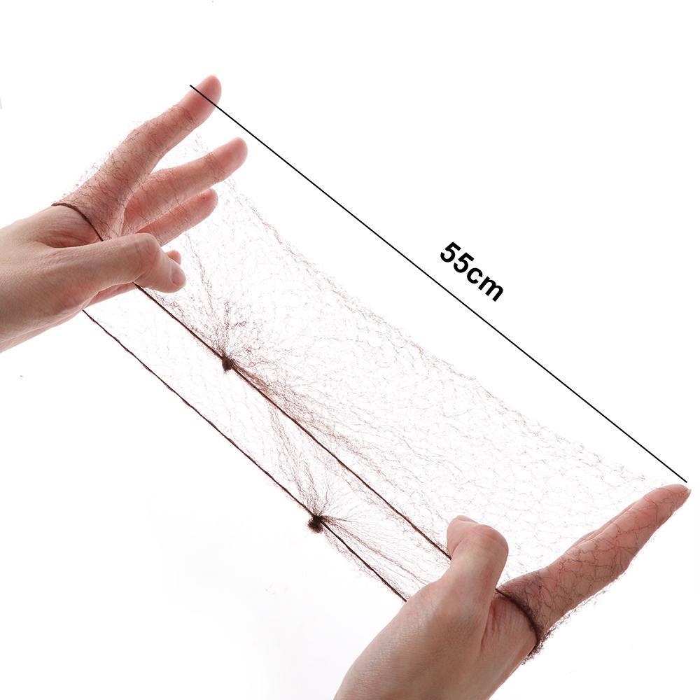 20/40 Pcs New Elastic Edge Styling Tool Bun Cover Fine Mesh Wig Net Invisible Hair Nets Ballet Snood