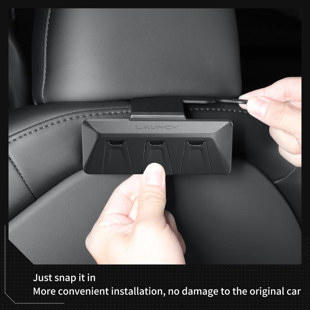for Tesla Model Y Juniper/Launch 2025 Car Seat Backrest Hook Portable Accessories Model 3 Highland 2025-2025 Hidden Hanging Hook