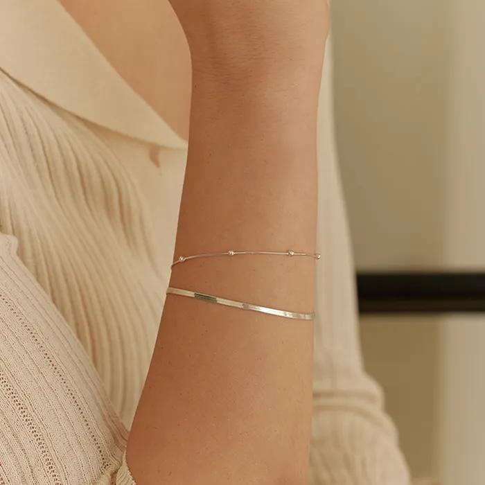 [Silver925] Shining Point Ball Bracelet