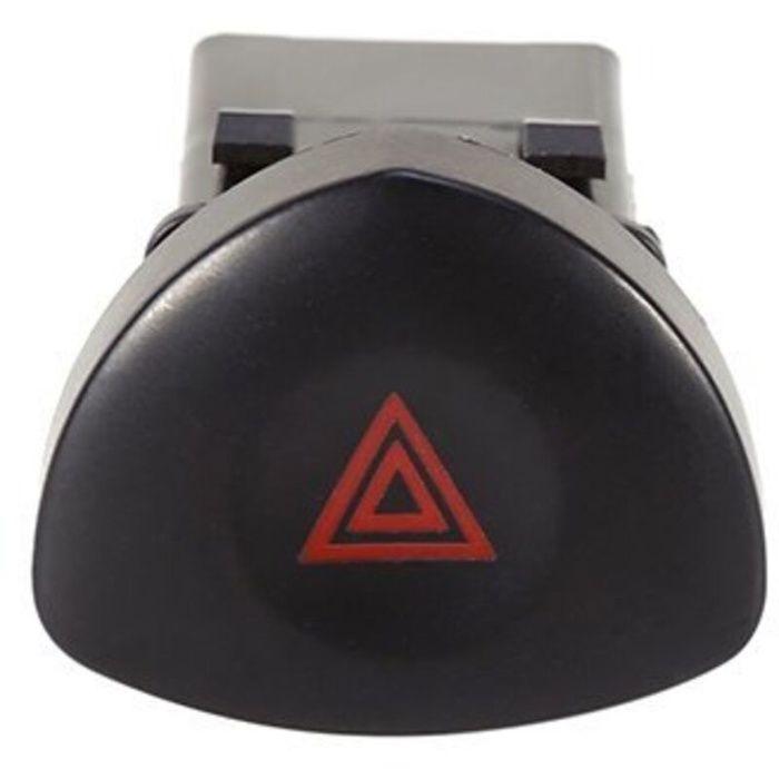 Bouton Warning, Bouton Interrupteur Warning Commande Feu Feux Détresse de Danger Ho compatible pour Renault Clio MK II 0106