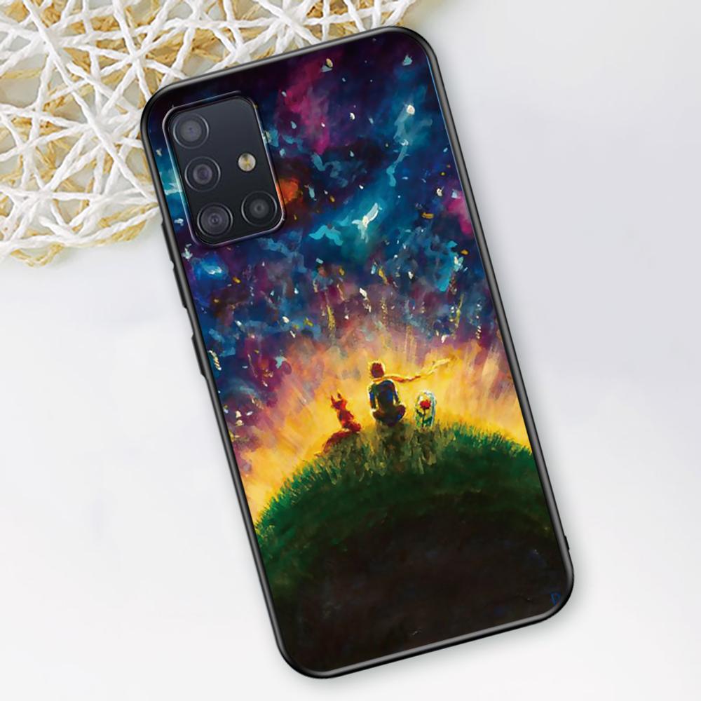 

Чехол «Маленький принц и лиса» для Samsung Galaxy A52 A12 A53 A51 A32 A21s A22 A31 A72 A02s A13 5G A11 A41, силиконовый чехол для телефона Samsung A53 5G