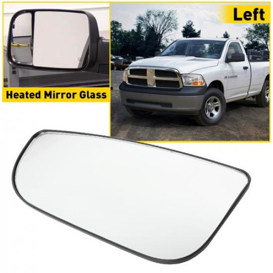 Left Side For Dodge Ram 1500 2500 3500 Tow Mirror Spotter Lower Glass 2010-2018