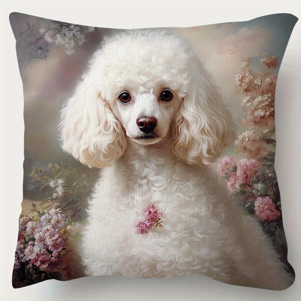 Short Plush Material Pillowcaseadorable Animal-Printed Cushion Covers For Every Taste! Sofa Seat Mattress Cover,Home Decoration