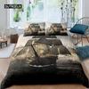 Sailboat Bedspread Cover Collection Plush Microfiber Fabric Nautical Decor Queen Dimension Retro Pirate Sailboat Comforter Cover Sunset Marine Pattern