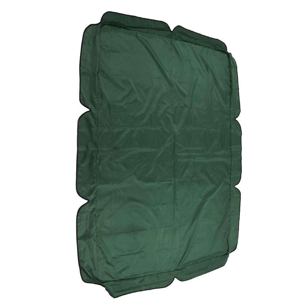 Outdoor Swing Canopy Waterproof Porch Top Cover Replacement UV Proof for Patio Yard Chair Dark Green