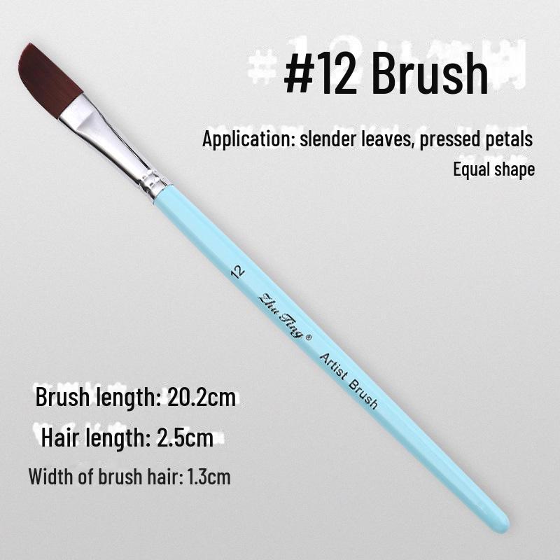 17-Piece Face Painting Brush Set for Various Artistic Techniques Like Line Work, Embossing, Blending, and More.