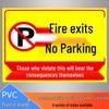 No Smoking or Open Flames Warning Sign - Electric Shock Caution for Construction Sites