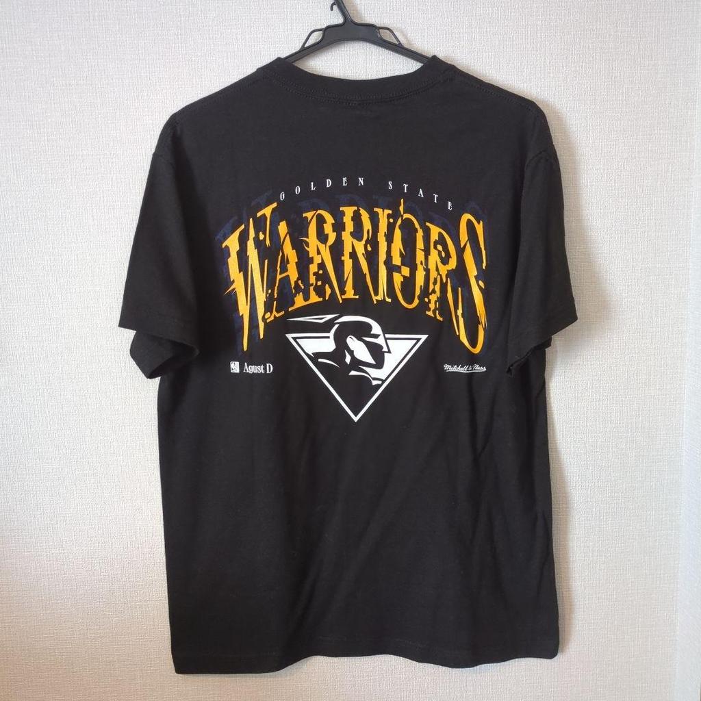 [USED] BTS SUGA Golden State Warriors NBA Collaboration T-Shirt