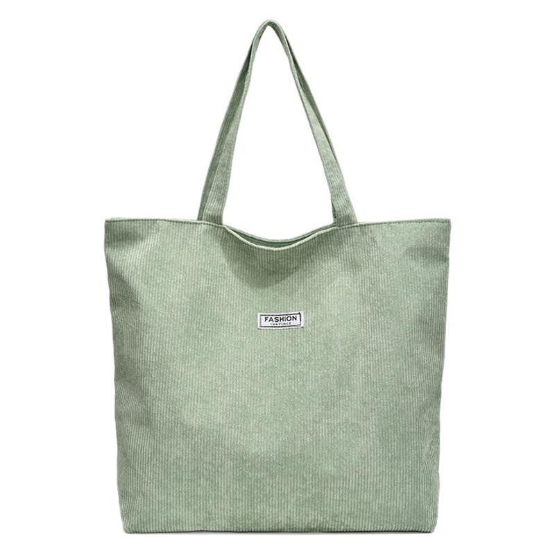 Women's Bag Corduroy Large-capacity Tote Bag Women's New Shoulder Bag Underarm Bag Handbag