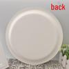 Yekee 50-Pack Disposable Thickened Round Paper Plates