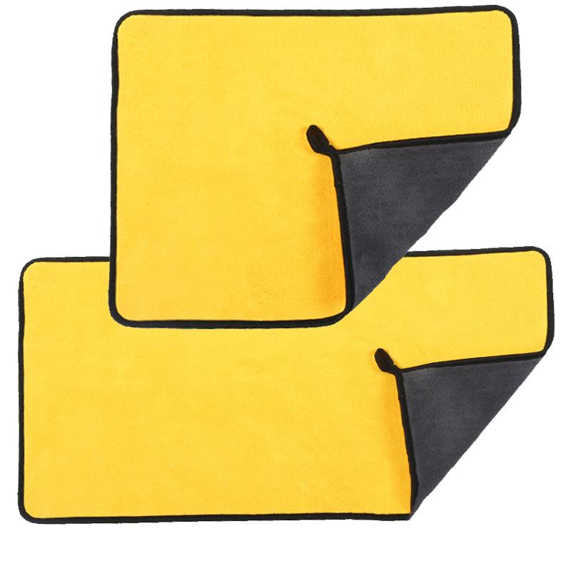 Lint-Free Absorbent Car Wash Towels - Thick, Non-Marking Cloth Set