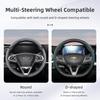 Suitable for Chevrolet Breathable Holes Leather Steering Wheel Cover Segmented Quick Release Design Non-Slip and Durable Cruze Spark Captiva Orlando L