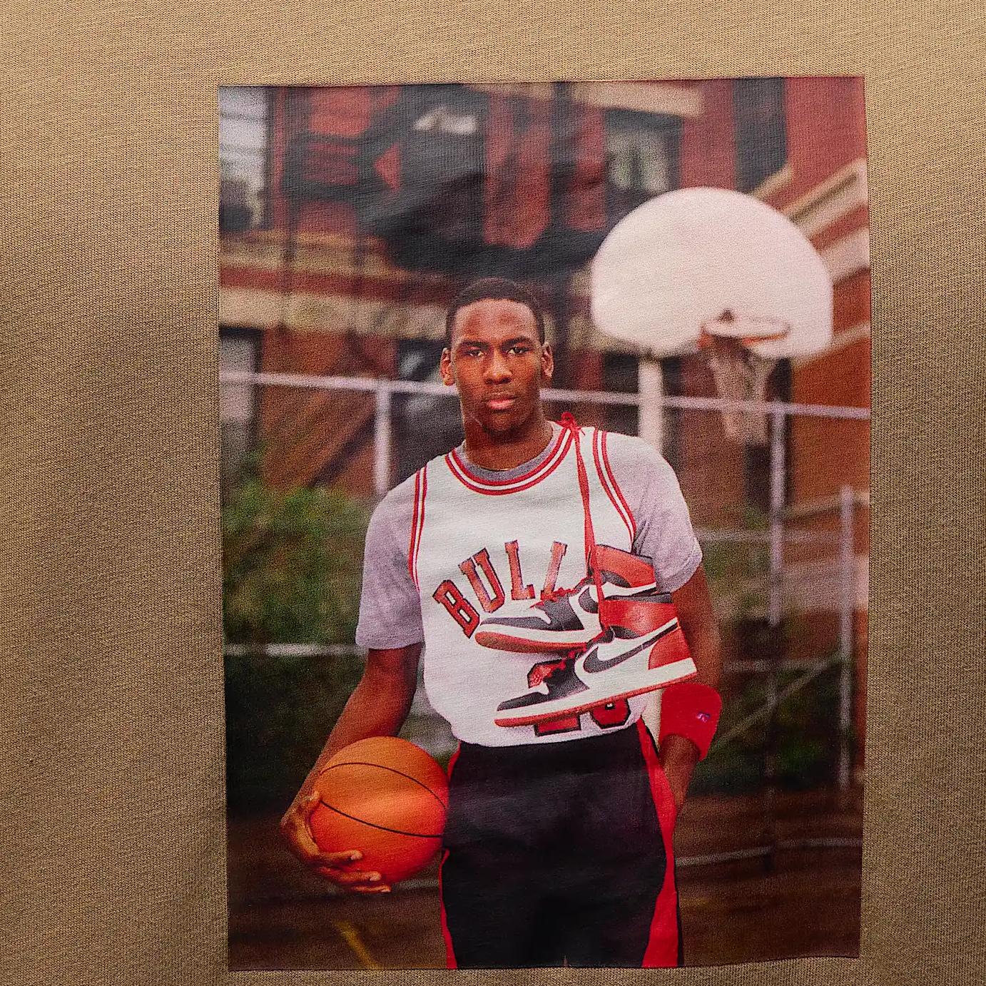 

Jordan Brand Cotton Round Neck Comfortable Casual Short Sleeve T-Shirt Men Tops Desert-Camouflage Black HJ2354-257 L