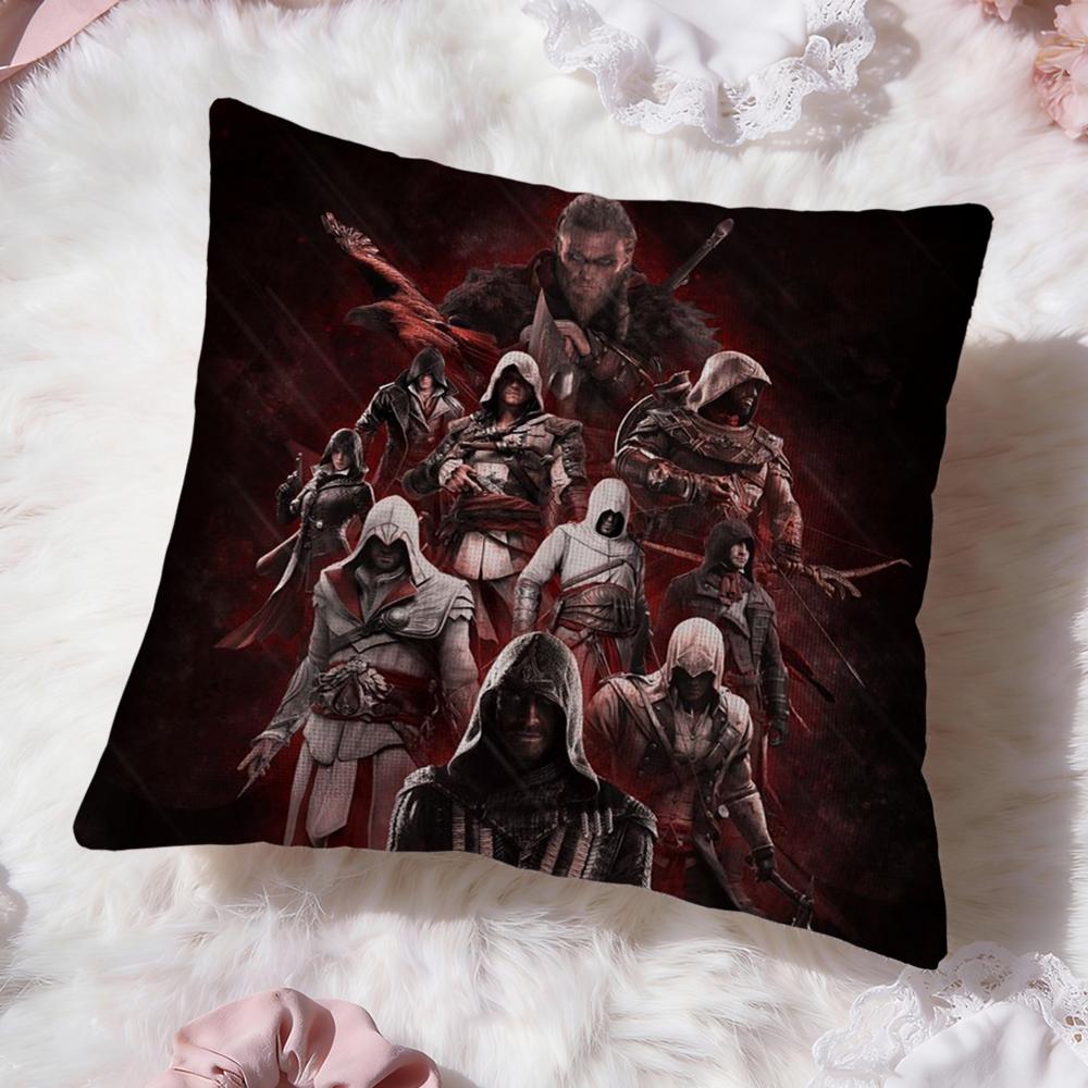 Game A-Assassins CreedS Cushion Cover Premium Comfort Reversible Pillow Cove -Two In One Design for Any Room & Car Interior