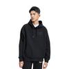Li Ning Sweatshirts Unisex Black Hooded Thickened Regular AWDR799-4