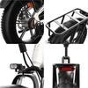 City Commuting Electric Bike WILDEWAY Torpedo 20 Inch Fat Tires E- Bike 48V15Ah Battery 500W Motor 70KM Range Outdoor Riding Electric Bicycle
