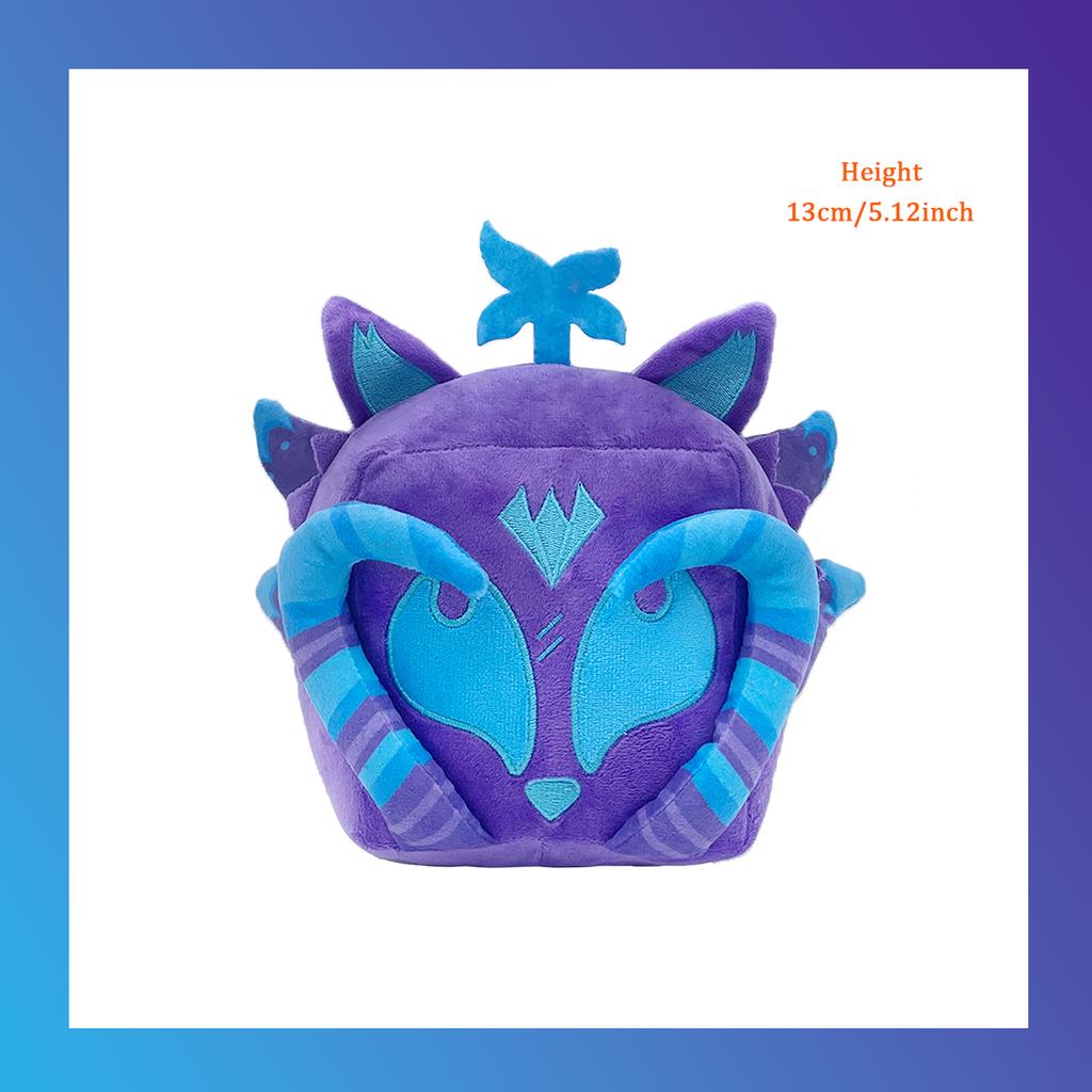 TreasuringU Novos Brinquedos de Pelúcia Frutas Blox Tornam-se Bloco da Sorte Brinquedo de Pelúcia de Jogo Anime Fruta do Diabo Bonecas Macias Presentes de Aniversário para Crianças