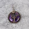 Tree Of Life Multi Flash Labradorite Handmade Pendant, Natural Gemstone Jewelry, 999 Copper Wire Wrapped Pendant Jewelry, For Gift