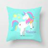 Ins Cute Unicorn Pillowcase Cartoon Home Sofa Cushion Pillowcase Pillowcase Pillowcase Pillowcase