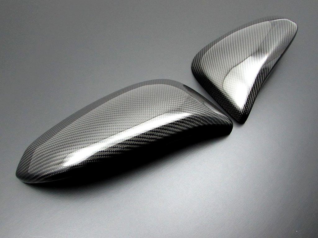 BRIGHTZ Real Carbon Fiber Door Mirror Covers for Toyota Harrier ZSU Part Number 22141 60/65 [CAR-MIR-040] ZSU60W, ZSU65W, U60, U65, Harrier, Harrier,