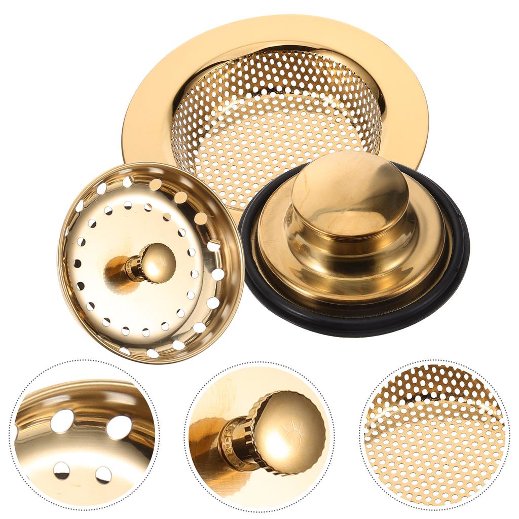 Kitchen Stopper for Draining Pool Leaking Water Trough Sink Basket Food