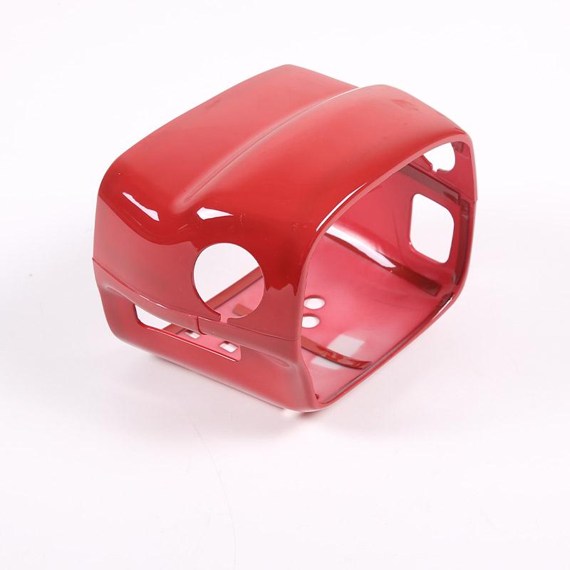 For Chevrolet Corvette C6 2005-2013 ABS Carbon Fber Steering Wheel Steering Column Base Cover Decorative Sticker Accessories