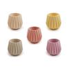 Artistic Silicone Planter Creating Mold DIY Concrete Faceted Pots Candle Holder Mold for Home Decors Enthusiasts