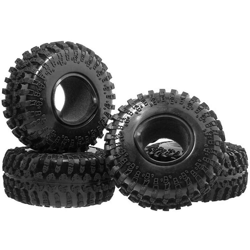 Robust 2.2' Climbing Pit Bull Tires Wheels T3021 4p For Rc 1/10 D90 Scx10 Rock Crawler