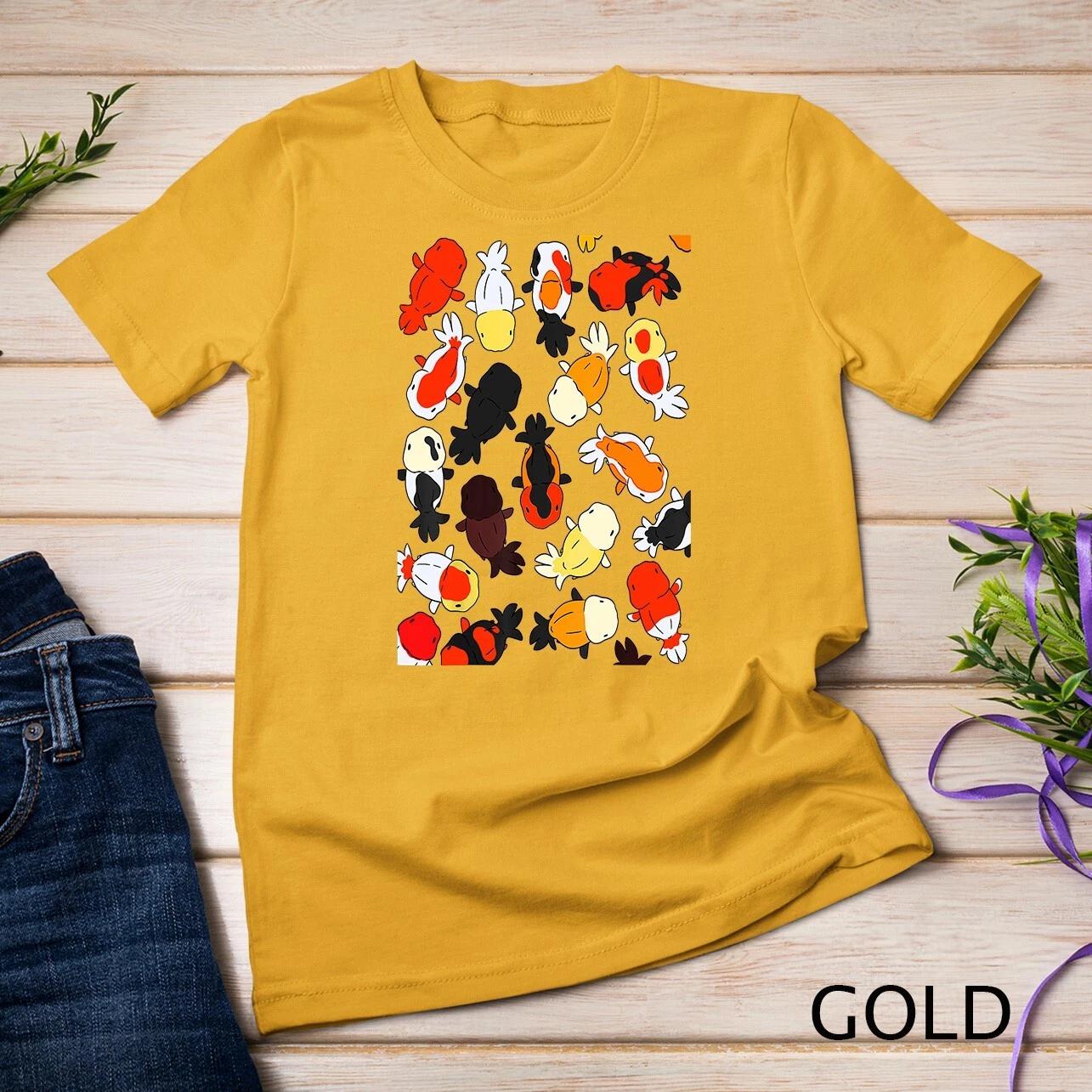 Japanese Ranchu Goldfish Graphic T-Shirt Unisex T-shirt 2XL