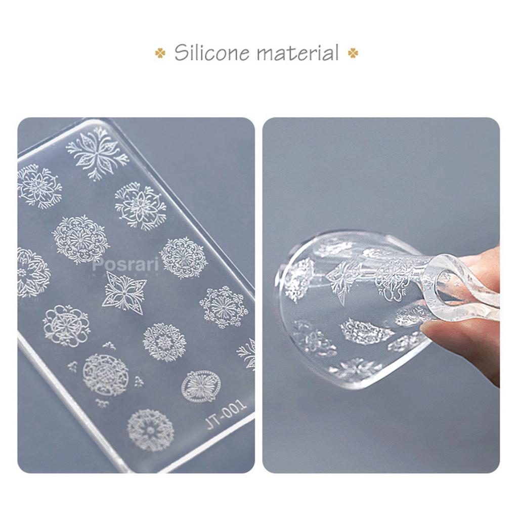 Butterfly Embossing Silicone Mold Nail Art Carving Mold Suitable for Diy Nail Art Decoration Supplies Nail Template Tool