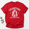 Arsenal Champions 2026 Tshirt Unisex Unisex Summer Cotton Y2k Clothing Fashion High Quality Short Sleeved Tee Streetwear