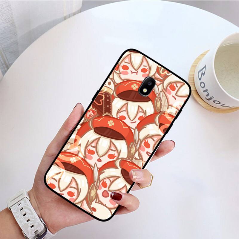 Genshin Impact Anime Cute Phone Case For Samsung Galaxy J7 PRIME J2Pro2018 J4 Plus J5 PRIME J6 J7 Duo Neo J737 J8
