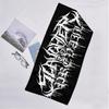 Slasher Prevail Black Metal Fashion Beach Towel: Ideal for Summer Adventures Soft, absorbent and quick drying suitable for swimming and bathing