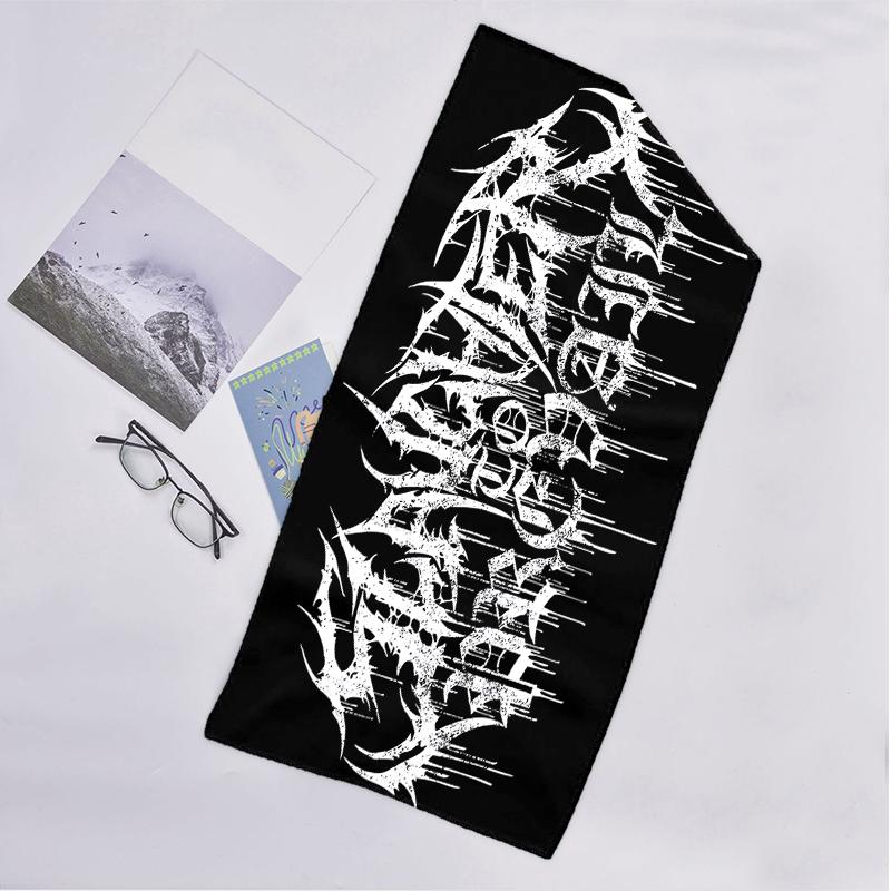 Slasher Prevail Black Metal Fashion Beach Towel: Ideal for Summer Adventures Soft, absorbent and quick drying suitable for swimming and bathing