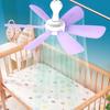 Portable USB 5V Tent Fan Celling Fan Outdoor Gazebo Fan Canopy Hanging Fan For Outdoor Dorm Tent Travel Home